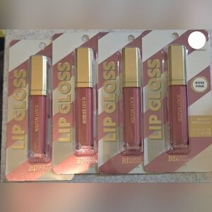 Beauty Intuition Pink Rose Lip Gloss - Pack of 4